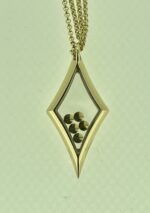 Chopard Floating Diamond Gold Pendant